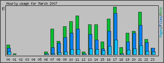Hourly usage