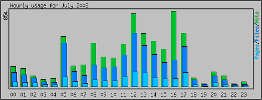 Hourly usage