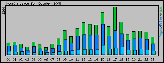 Hourly usage