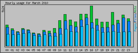 Hourly usage