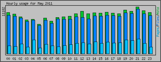 Hourly usage