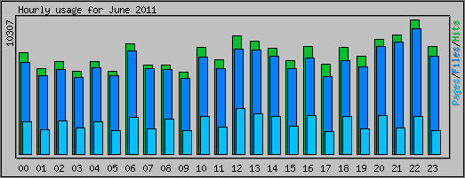 Hourly usage