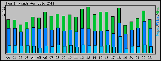 Hourly usage