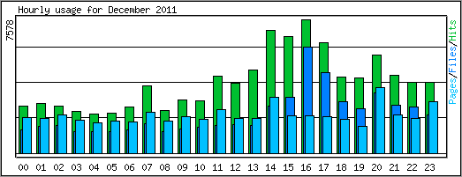 Hourly usage