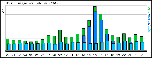 Hourly usage