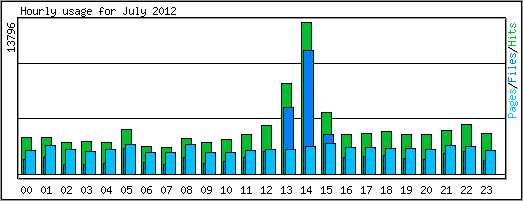 Hourly usage