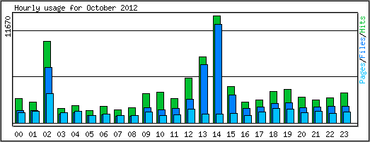 Hourly usage