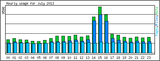 Hourly usage