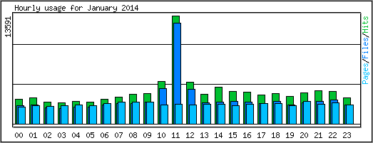 Hourly usage