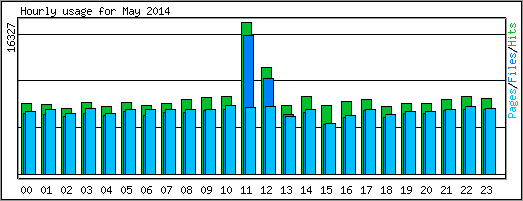 Hourly usage