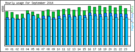 Hourly usage