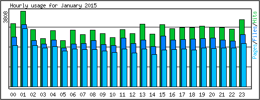 Hourly usage