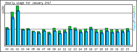 Hourly usage