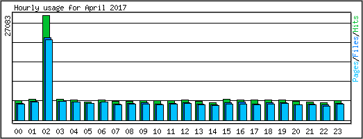 Hourly usage