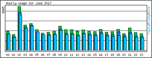 Hourly usage