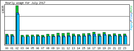 Hourly usage