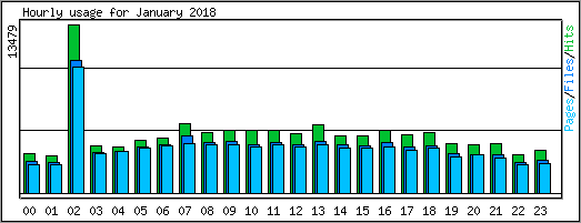 Hourly usage